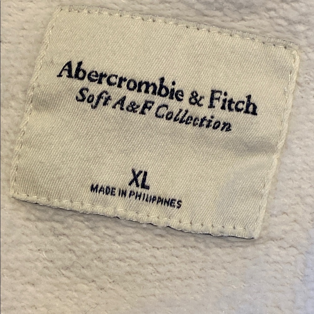 Abercrombie & Fitch Soft Collection Pullover Color Block Sweatshirt Size X Large - Picture 6 of 9
